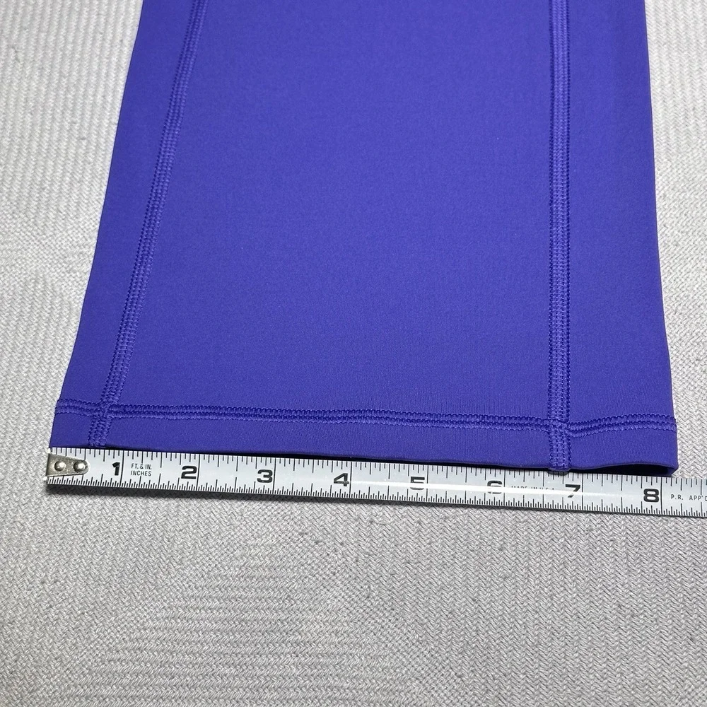 Athleta Rainier Bootcut Pants Womens Size XS Purple Flare High Rise Athleisure - Picture 16 of 16